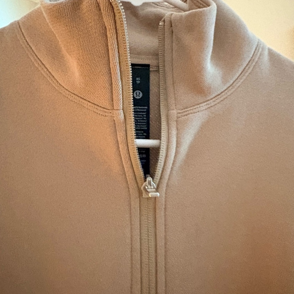Men's lululemon Steady State Half Zip - Warm Ash Grey - Picture 3 of 5